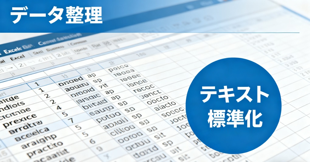 Excelデータ整理
